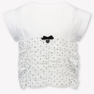 MonnaLisa Kinder Mädchen T-Shirt In Weiß