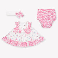 MonnaLisa Baby Meisjes Setje In Licht Roze