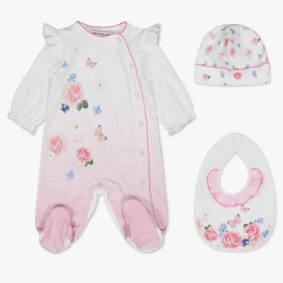 MonnaLisa Bébé Filles Combishort dans Rose Léger