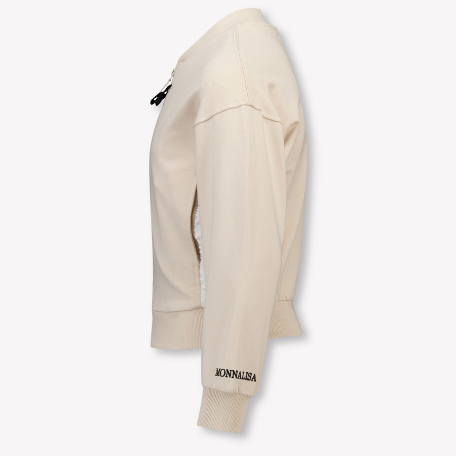 MonnaLisa Kinder Mädchen Strickjacke In Beige