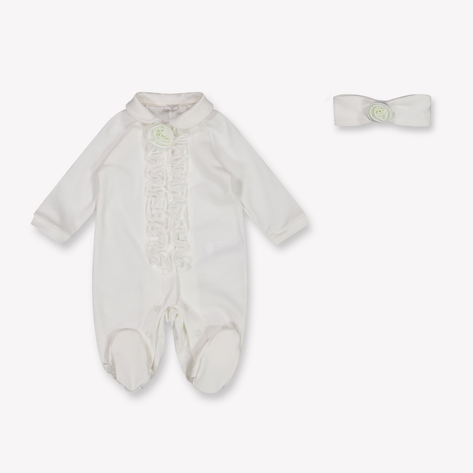 MonnaLisa Bambino Ragazze Tutina dentro Bianco