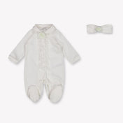 MonnaLisa Bambino Ragazze Tutina dentro Bianco