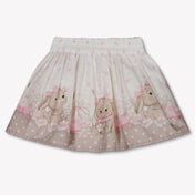 MonnaLisa Baby Girls Skirt In Light Beige