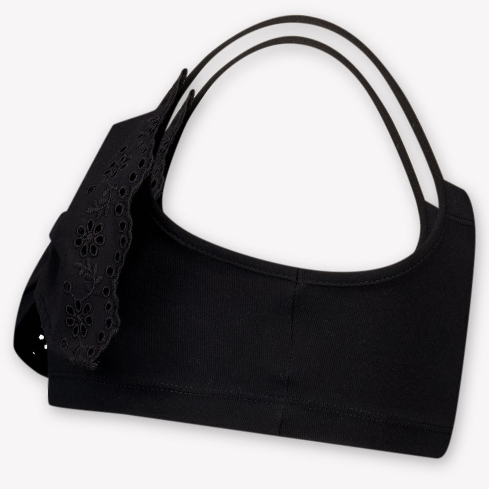 MonnaLisa Enfants Filles T-shirt dans Noir