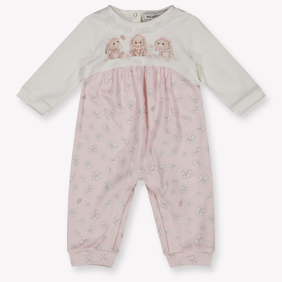 MonnaLisa bebe Chicas Mono corto en Rosa claro