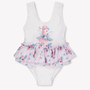 MonnaLisa bebe Chicas Traje de baño en Blanco