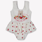 MonnaLisa Baby Girls Swimwear In White