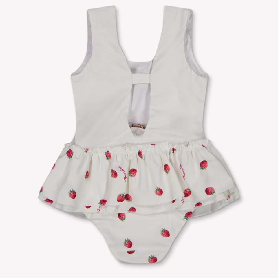 MonnaLisa Baby Girls Swimwear In White