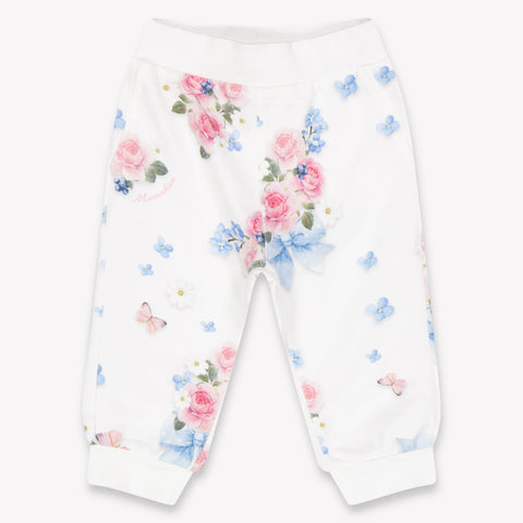 MonnaLisa Bambino Ragazze Tuta da jogging Bianco