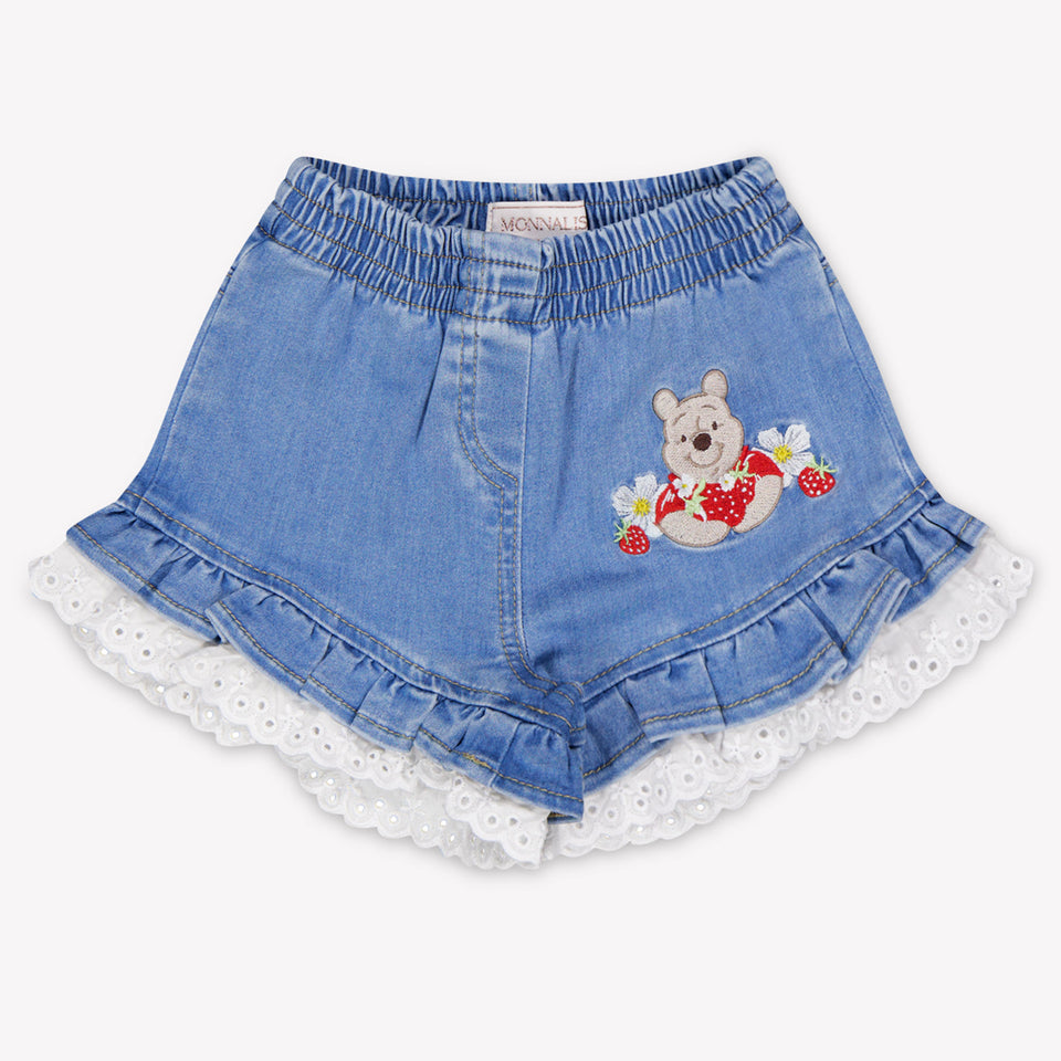 MonnaLisa Bébé Filles Short en jean