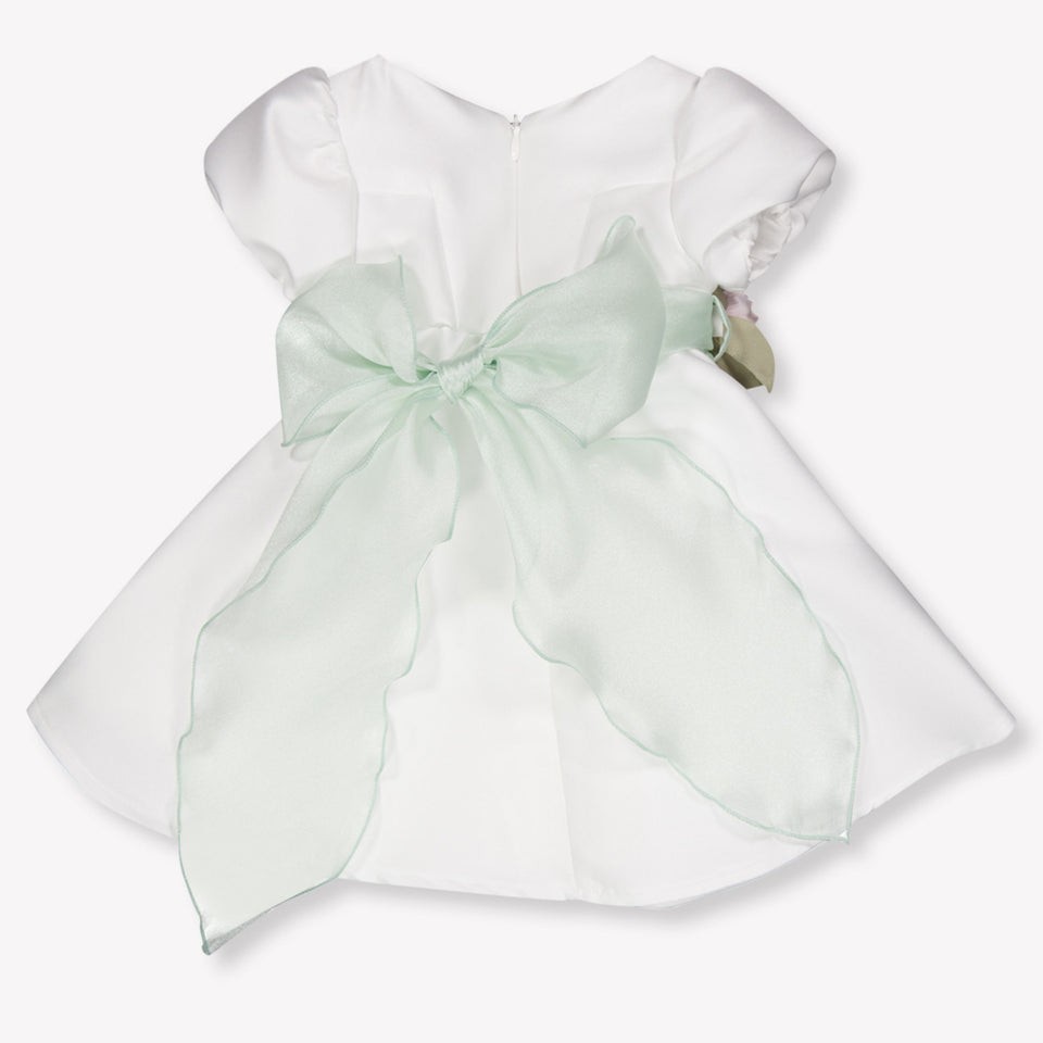 MonnaLisa Bébé Filles Habillez-vous Blanc