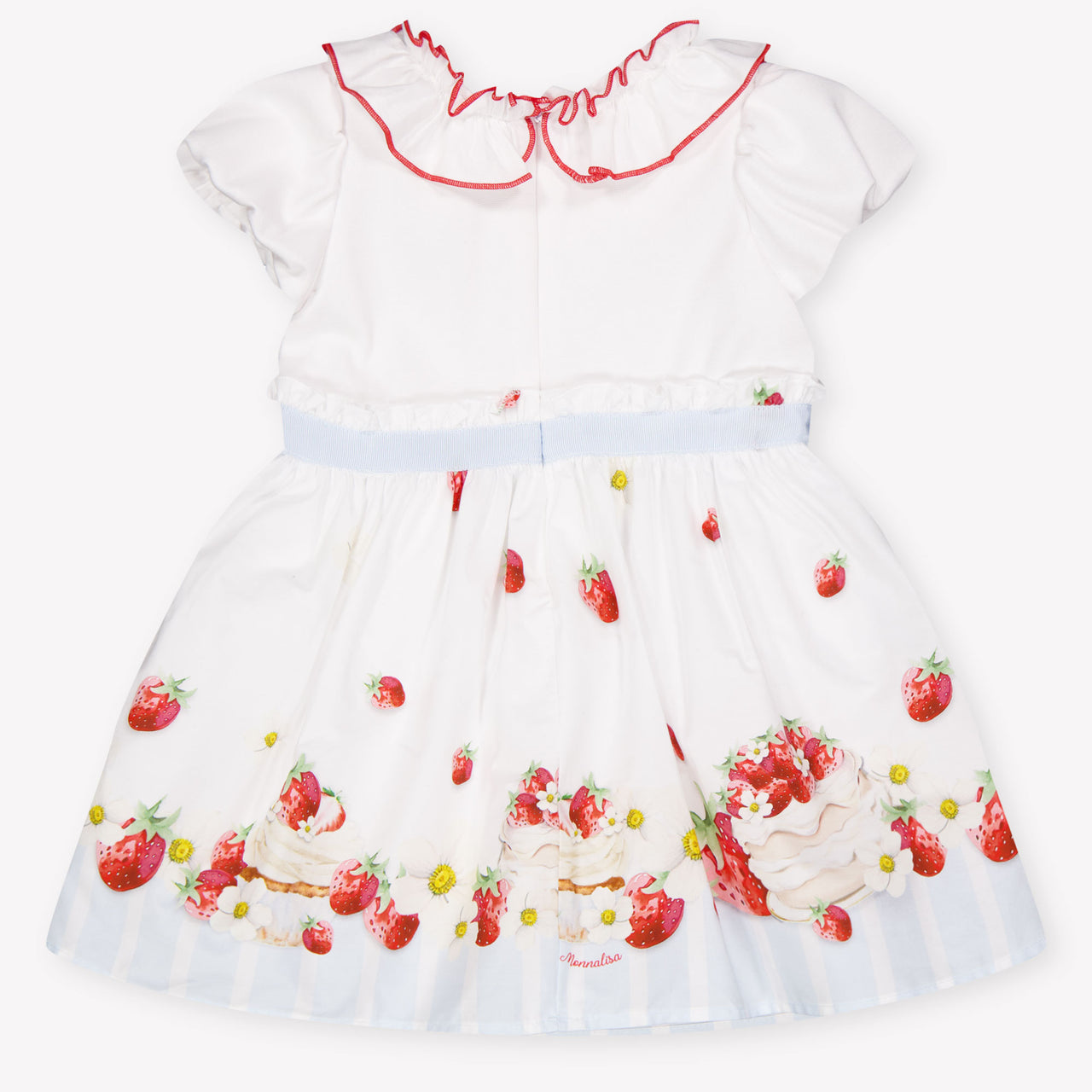 MonnaLisa Bébé Filles Habillez-vous Blanc