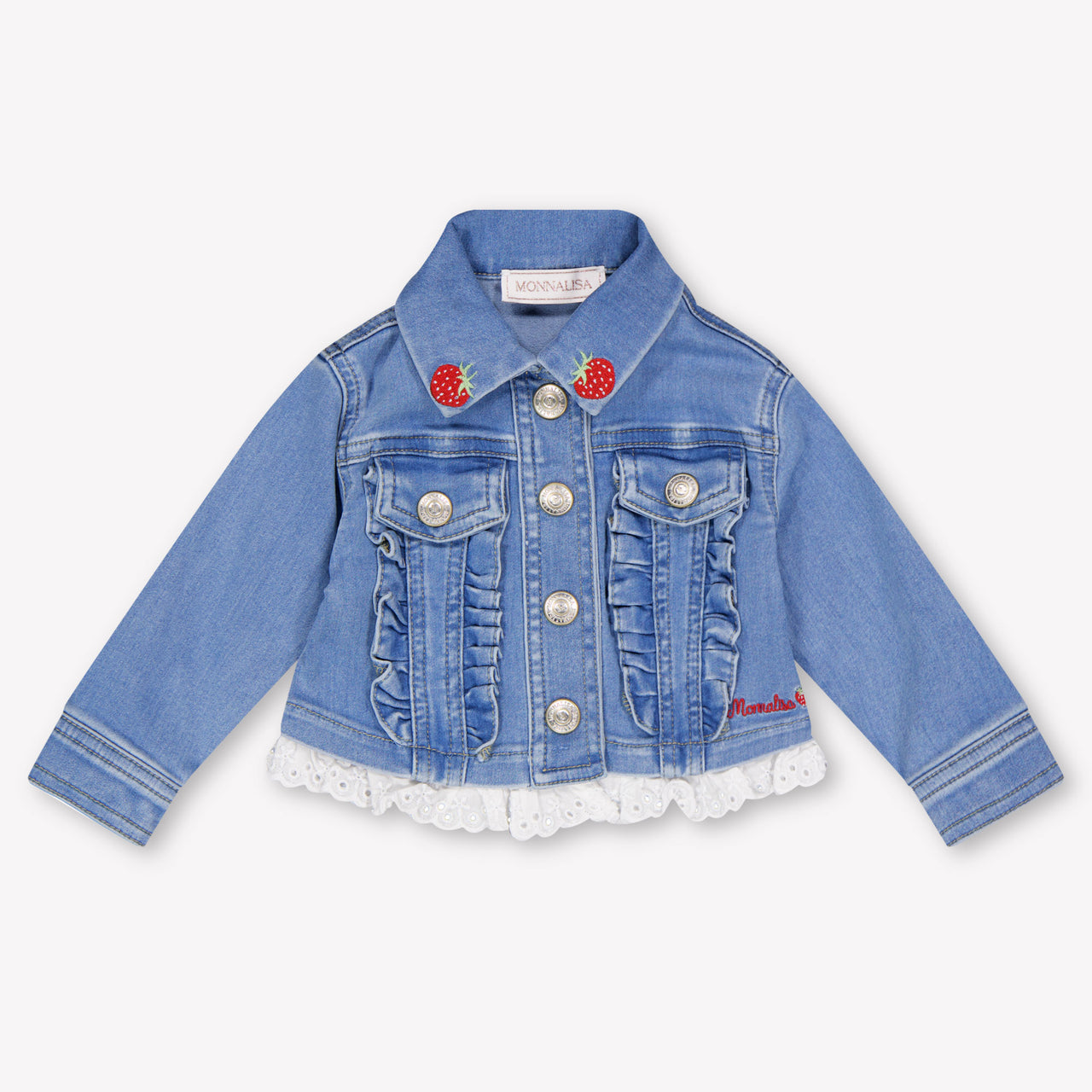 MonnaLisa Baby Meisjes Spijkerjassen In Jeans