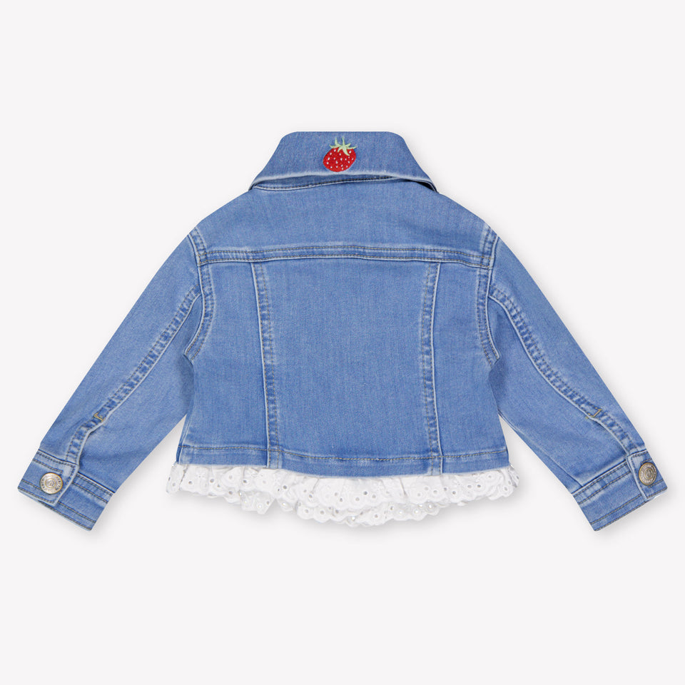 MonnaLisa Baby Mädchen Jeansjacken in Jeans