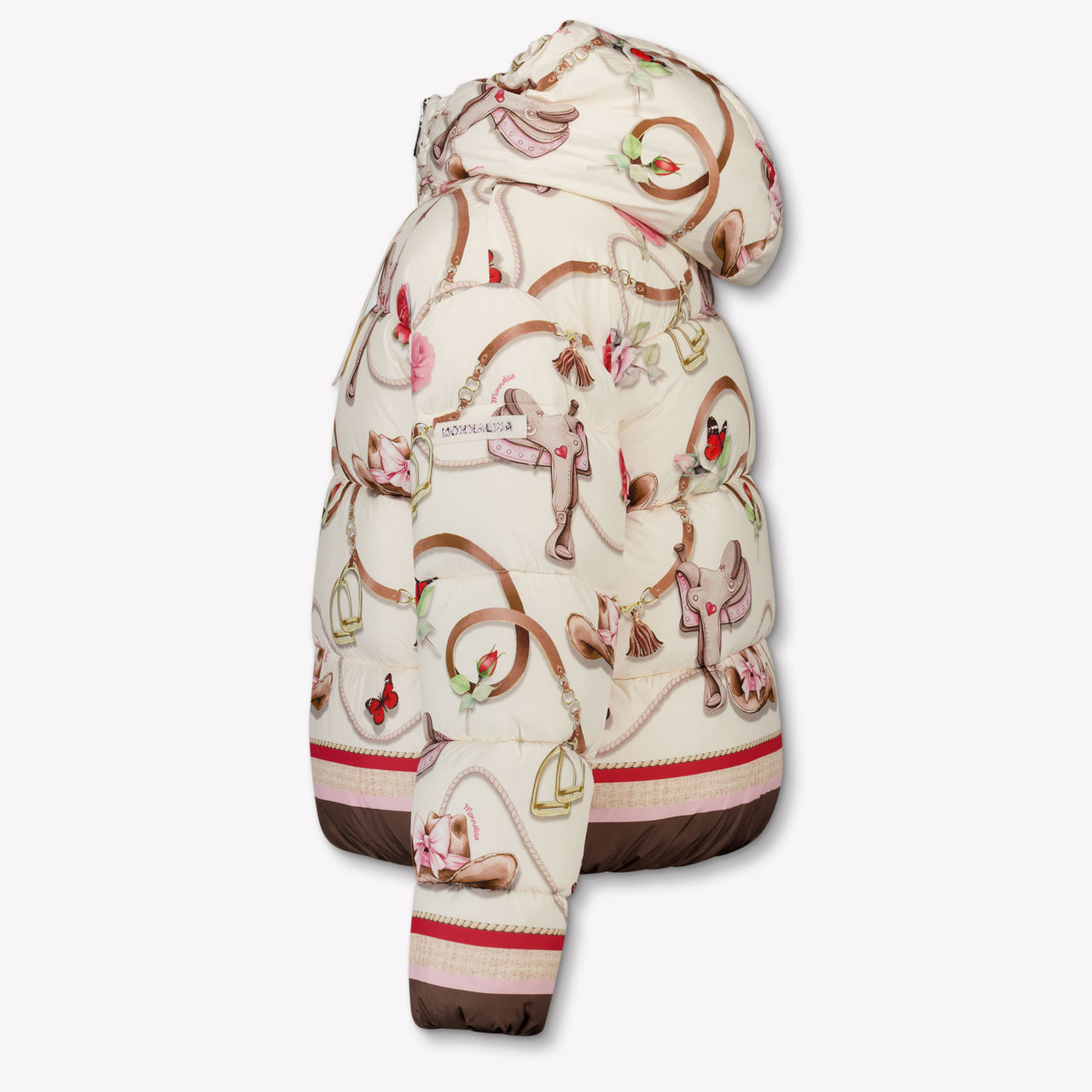 MonnaLisa Kinder Meisjes Winterjas In Ecru