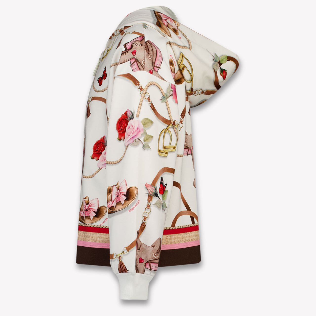 MonnaLisa Bambini Ragazze Cardigan dentro Off White