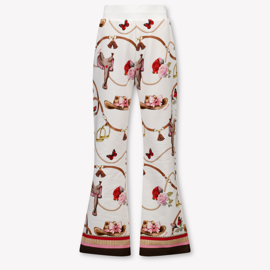 MonnaLisa niños Chicas pantalones en Blanco Roto