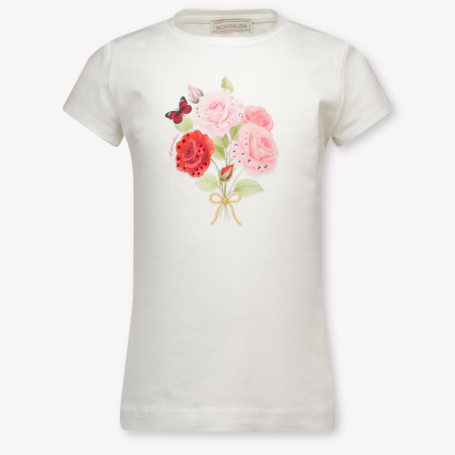 MonnaLisa Mädchen T-Shirt in Weiß