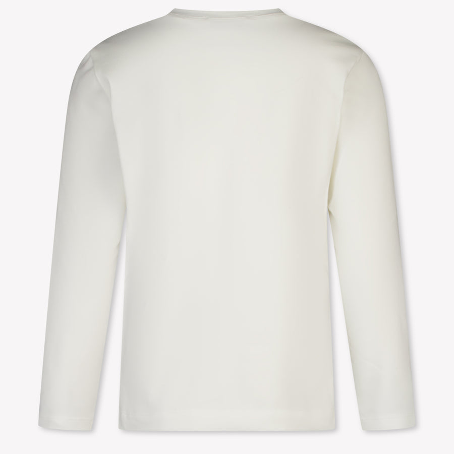 MonnaLisa Bambini Ragazze Maglietta dentro Off White