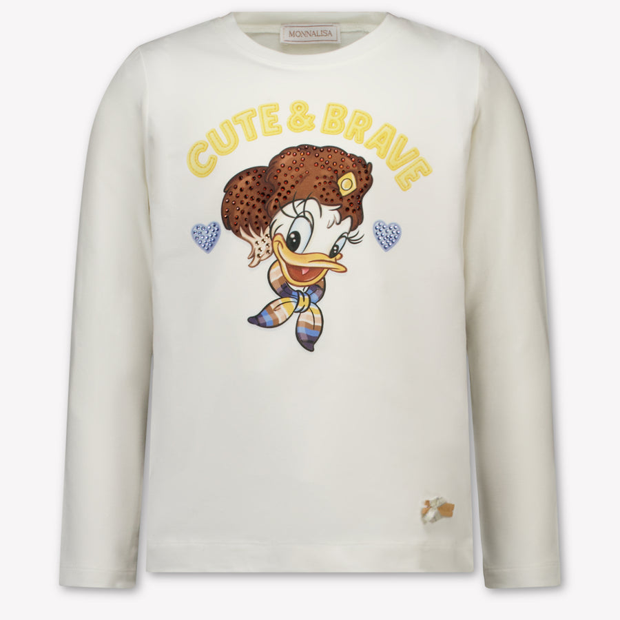 MonnaLisa Mädchen T-Shirt in Off-White
