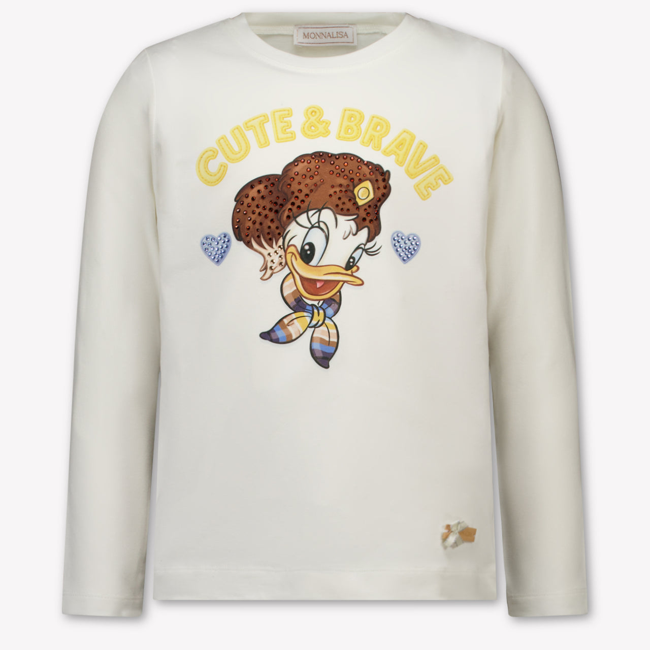 MonnaLisa Bambini Ragazze Maglietta dentro Off White