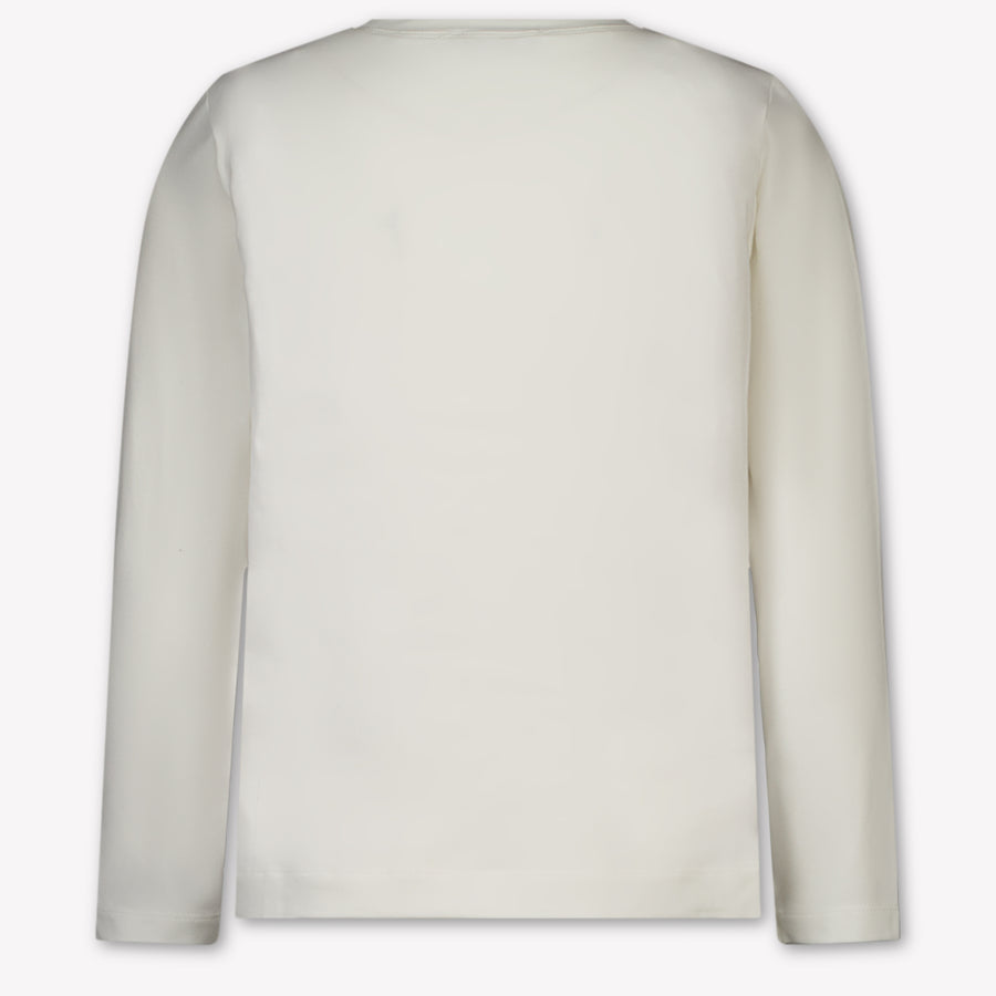 MonnaLisa Bambini Ragazze Maglietta dentro Off White