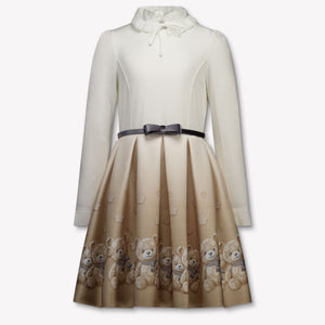 MonnaLisa Bambini Ragazze Vestirsi Beige Chiaro