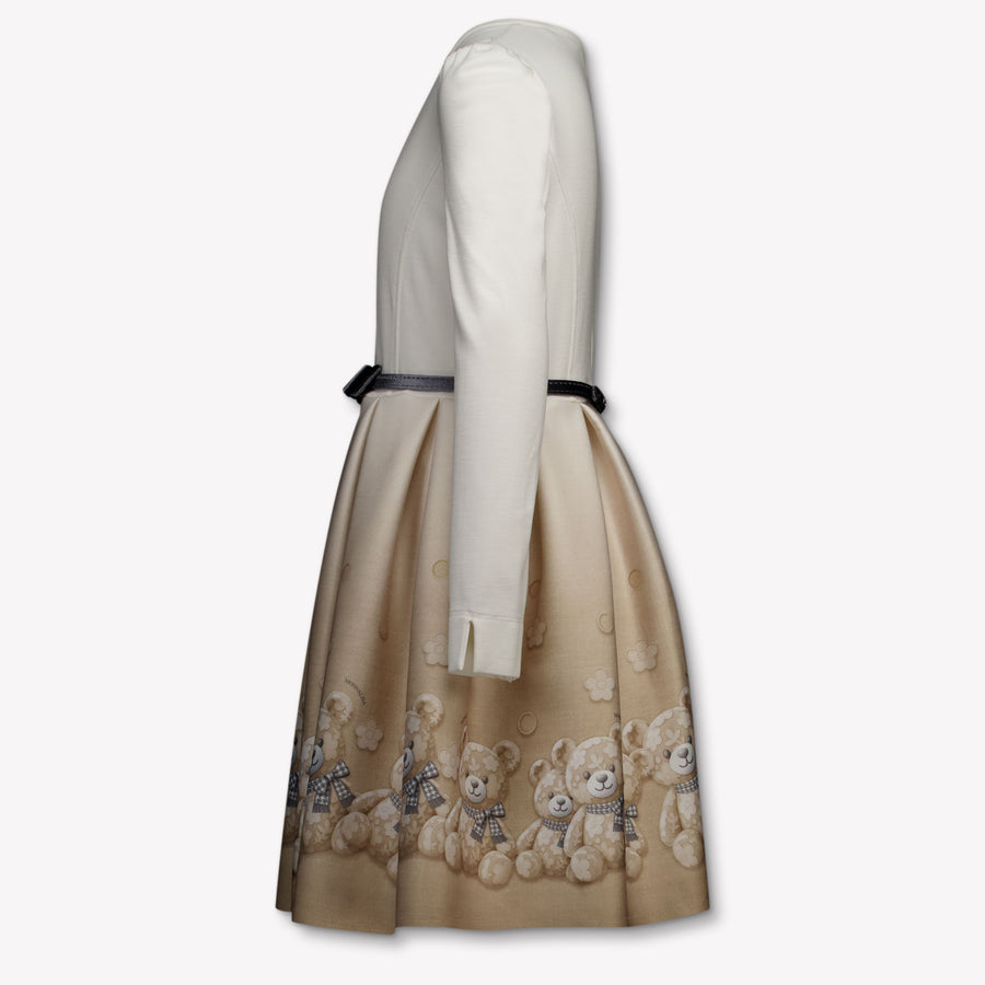 MonnaLisa Bambini Ragazze Vestirsi Beige Chiaro
