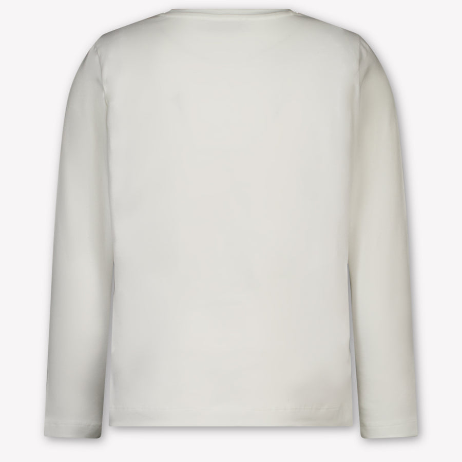 MonnaLisa Bambini Ragazze Maglietta dentro Off White