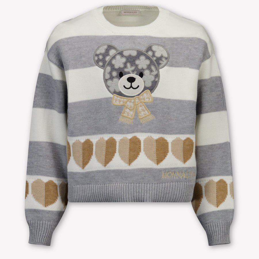 MonnaLisa Kinder Meisjes Trui In Beige