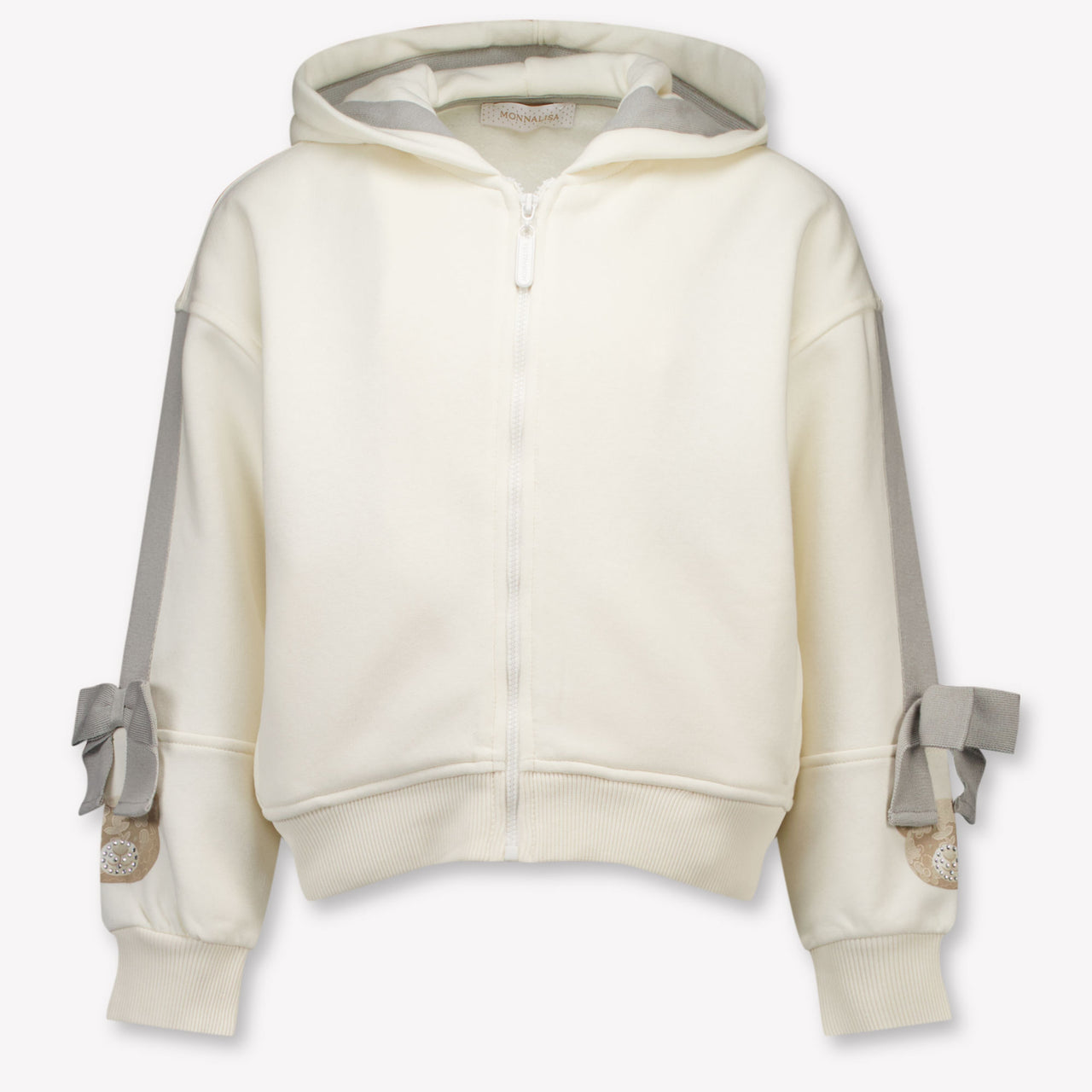 MonnaLisa Kinder Meisjes Vest In Off White