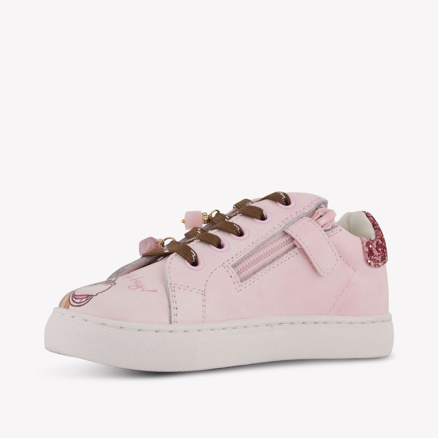 MonnaLisa Mädchen Sneakers In Hellrosa