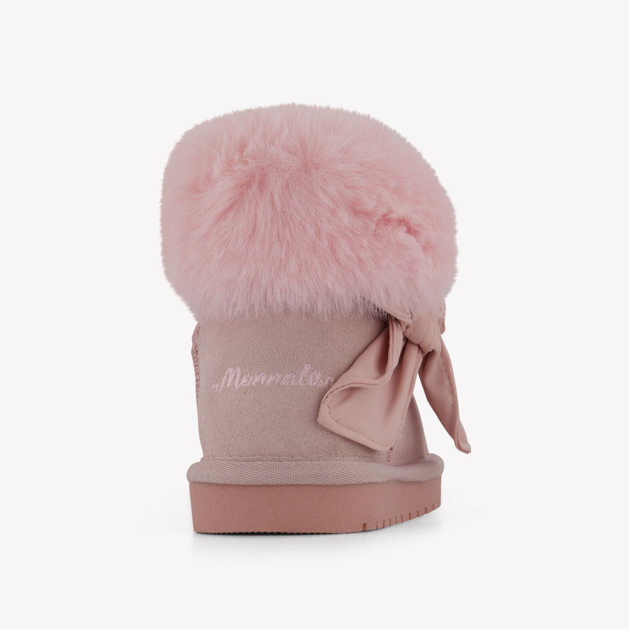 MonnaLisa Mädchen Stiefel rein Hellrosa
