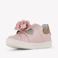 MonnaLisa Filles Baskets dans Rose Léger