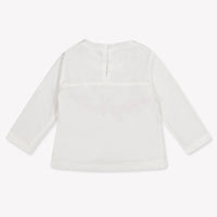 MonnaLisa Bébé Filles T-shirt en blanc cassé