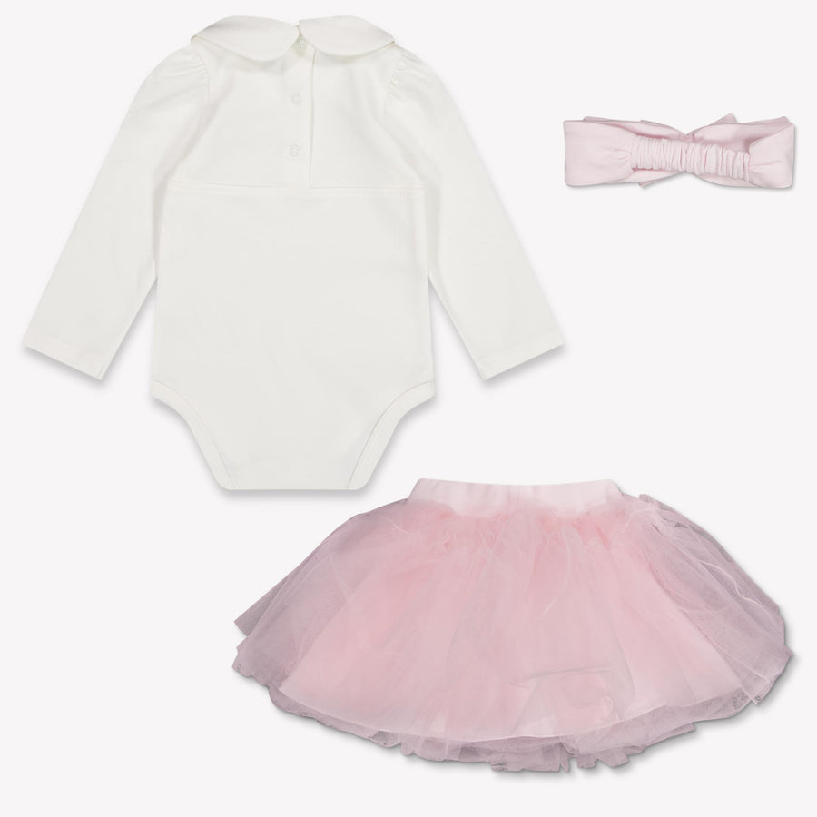 MonnaLisa Bambino Ragazze Tutina dentro Rosa Chiaro