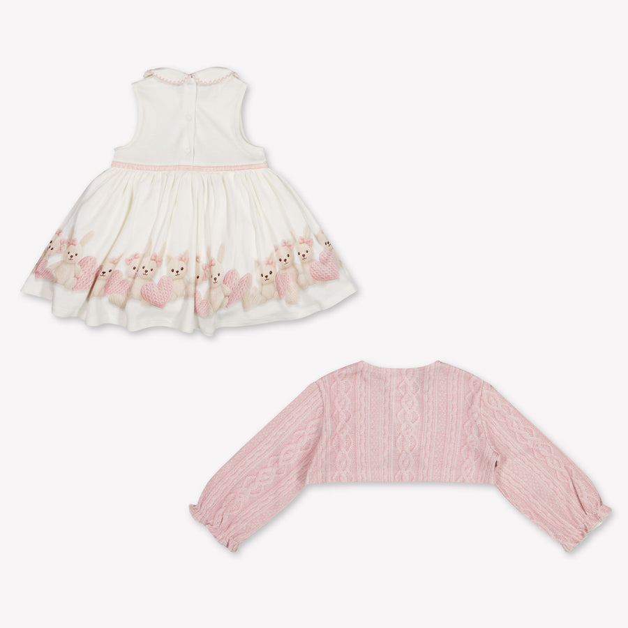MonnaLisa bebe Chicas Vístete Rosa claro