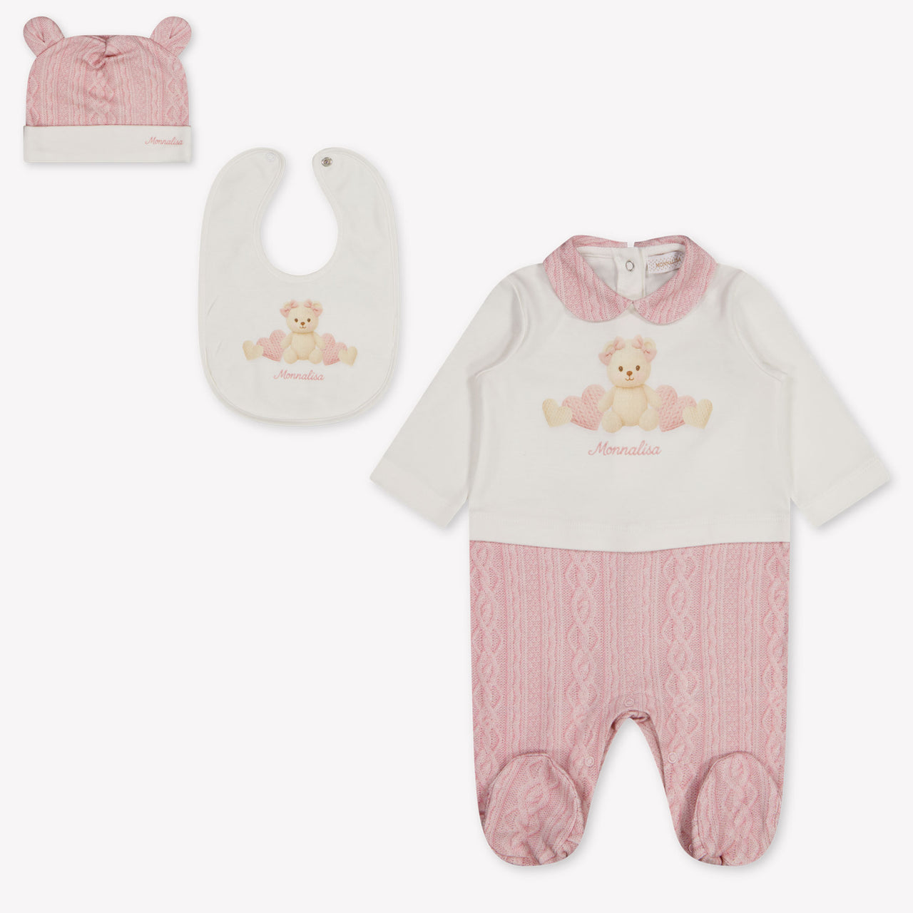 MonnaLisa Bébé Filles Combishort dans Rose Léger