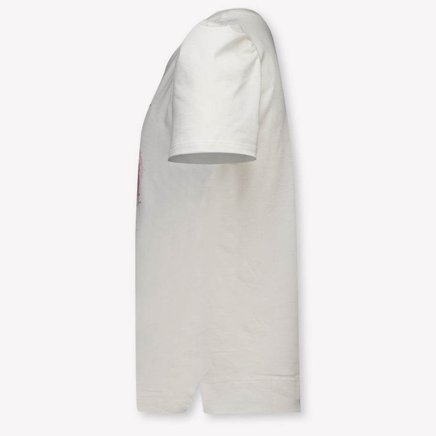 MonnaLisa Bambini Ragazze Maglietta dentro Off White