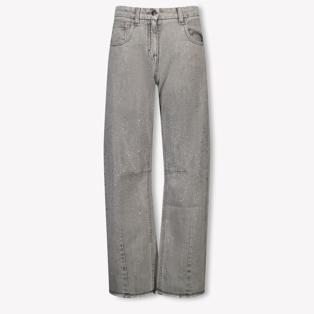 MonnaLisa Bambini Ragazze Jeans Dentro Grigio Chiaro