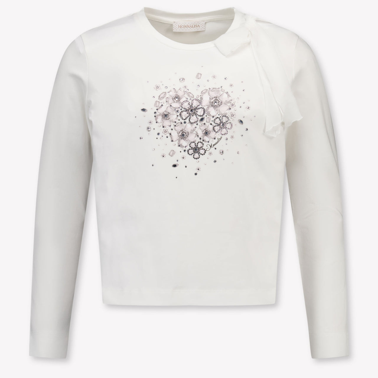 MonnaLisa niños Chicas Camiseta adentro Blanco Roto