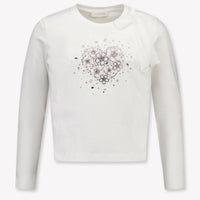 MonnaLisa niños Chicas Camiseta adentro Blanco Roto