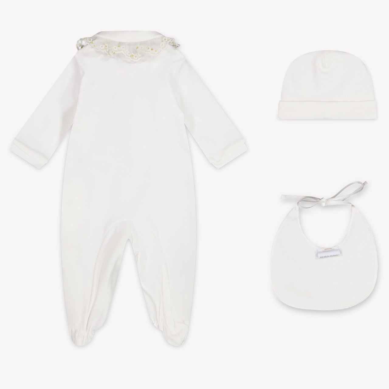 MonnaLisa Bambino Ragazze Tutina dentro Off White