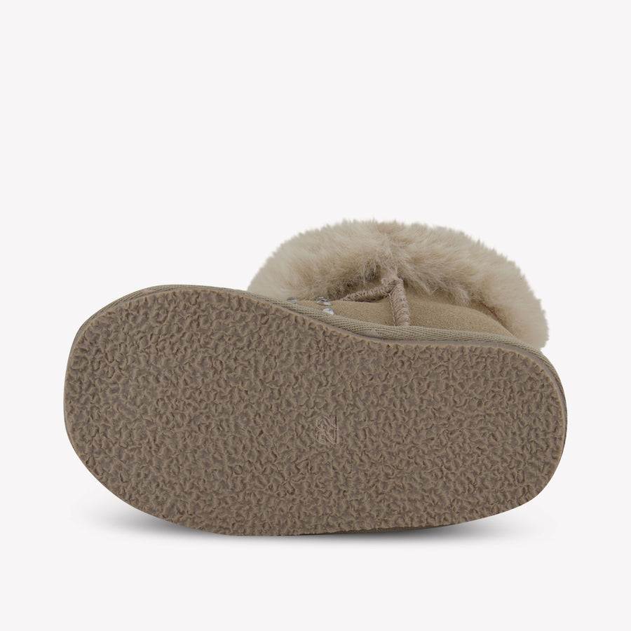MonnaLisa Chicas Botas adentro Beige