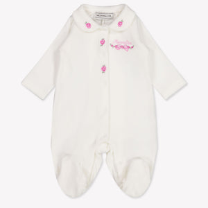 MonnaLisa Bébé Filles Combishort en blanc cassé