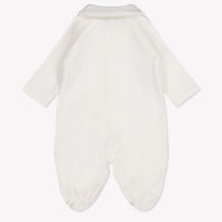 MonnaLisa Bébé Filles Combishort en blanc cassé
