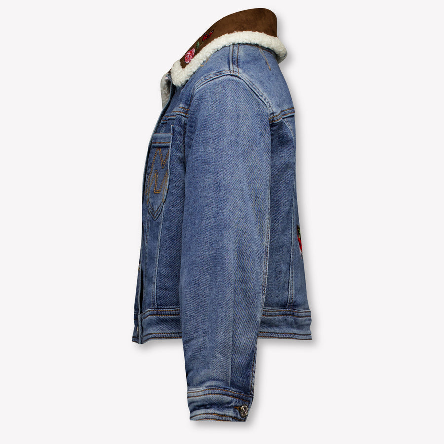 MonnaLisa Kids Girls Jackets In Jeans