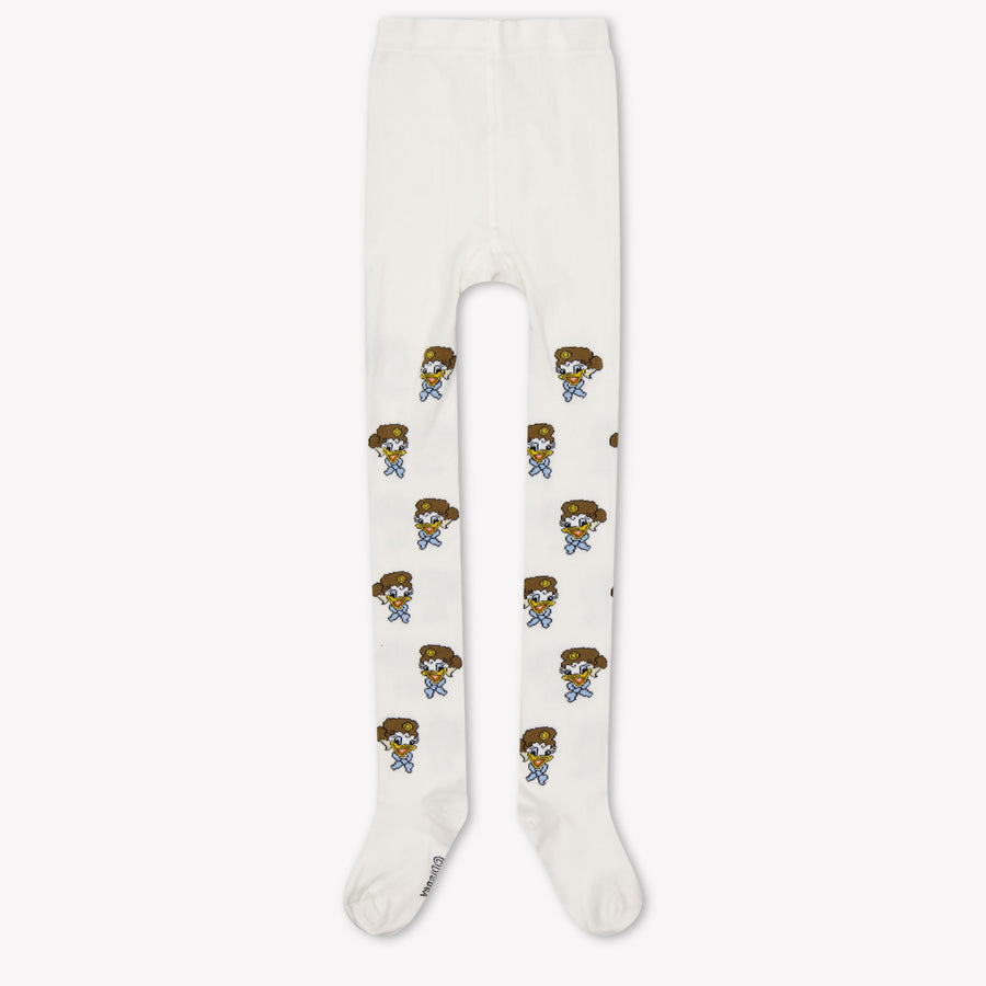 MonnaLisa Mädchen Strumpfhose in Off-White