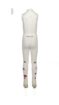 MonnaLisa Kinder Mädchen Maillot In Grauweiß