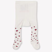 MonnaLisa Bébé Filles Collants en blanc cassé